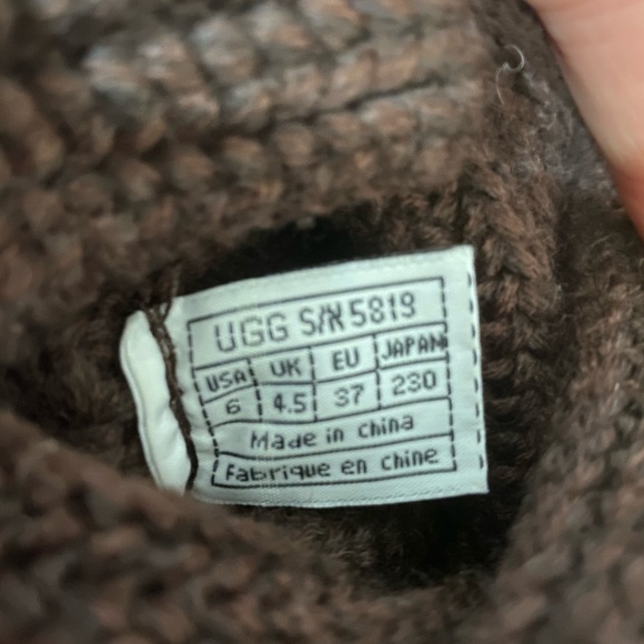 UGG - Classic Cardy Boot Brown - Picture 7 of 7